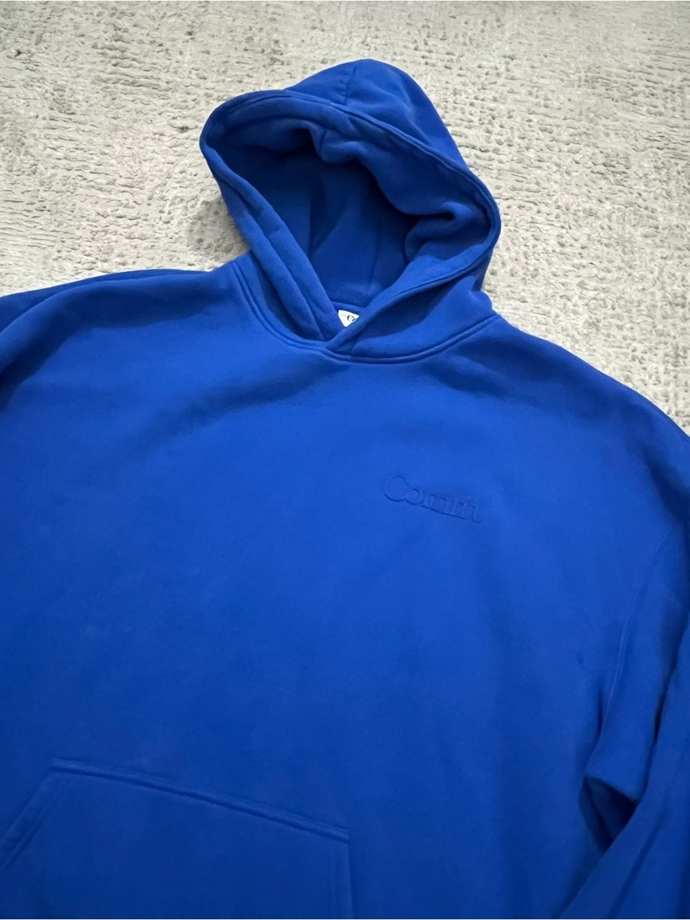 COMFRT Royal Blue Logo Hoodie